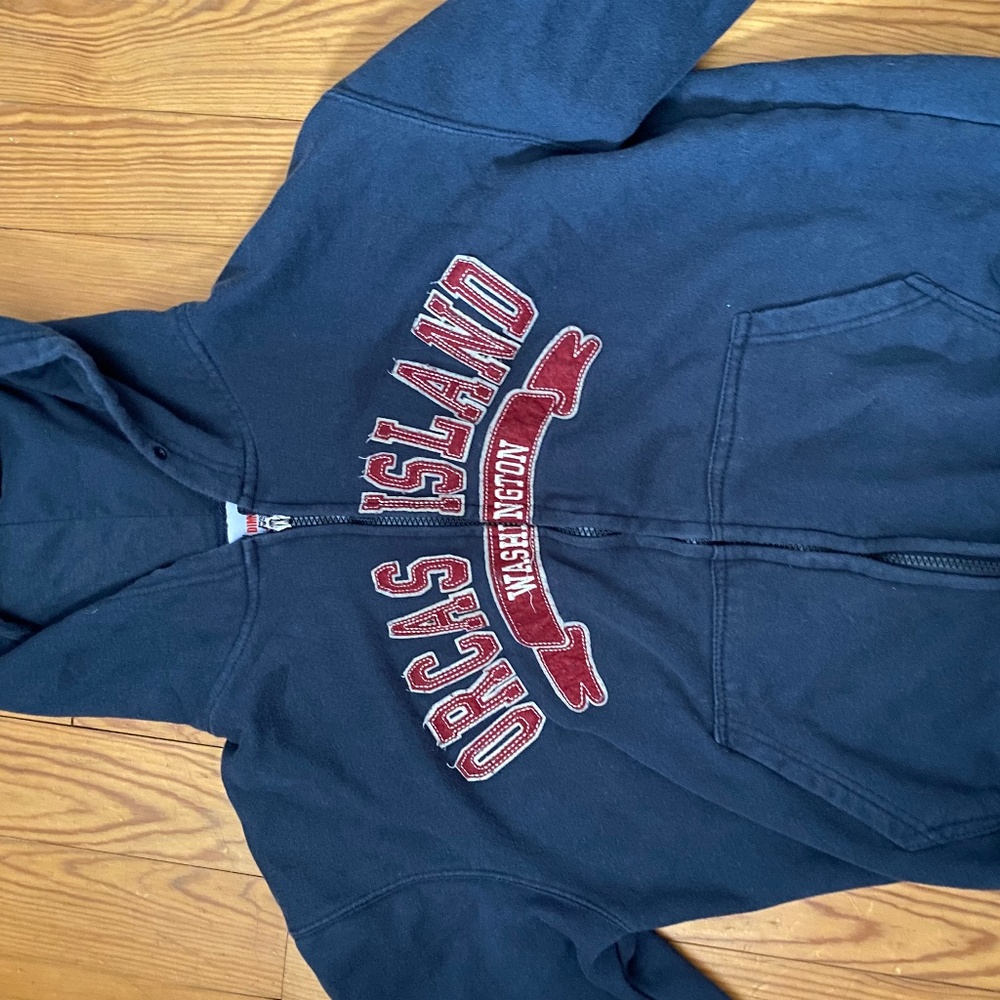 Zip up hoodie